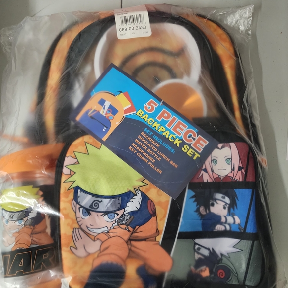 Naruto Kids' 5pc 16" Backpack Set - Picture 4 of 4
